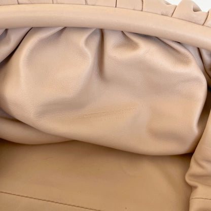 Bottega Veneta Tan Leather The Pouch Clutch