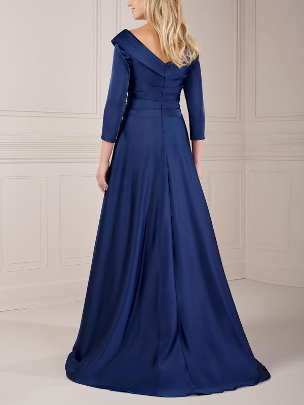 Satin Exquisite Temperament Party Ladies Dress