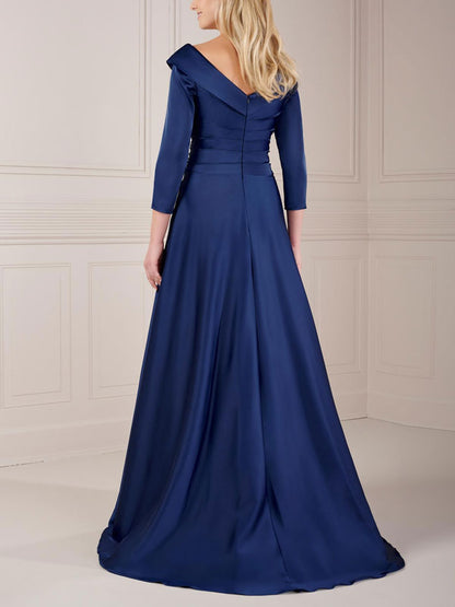 Satin Exquisite Temperament Party Ladies Dress