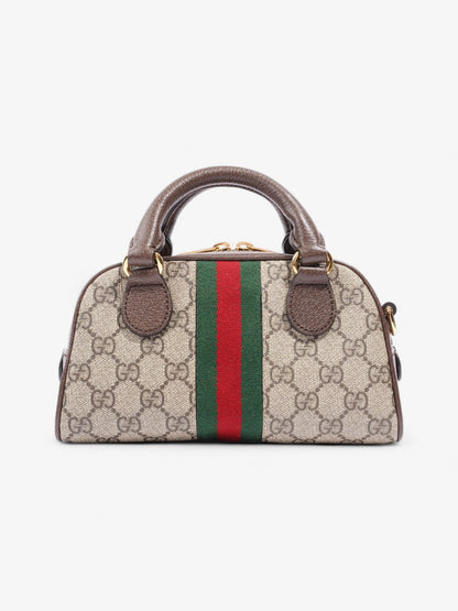 Gucci Ophidia Mini Gg Supreme-canvas Top-handle Bag
