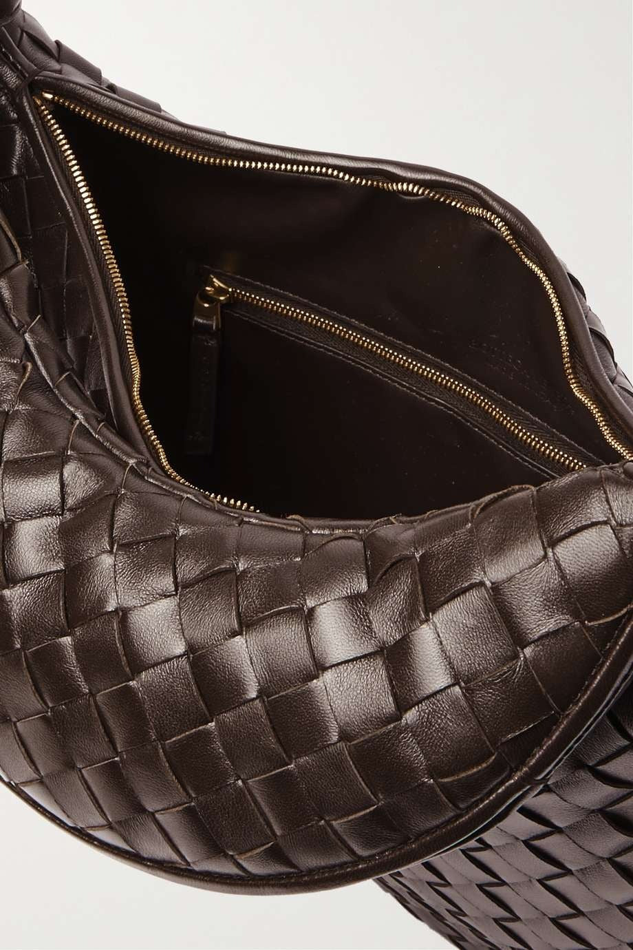 BOTTEGA VENETA Gemelli large intrecciato leather shoulder bag