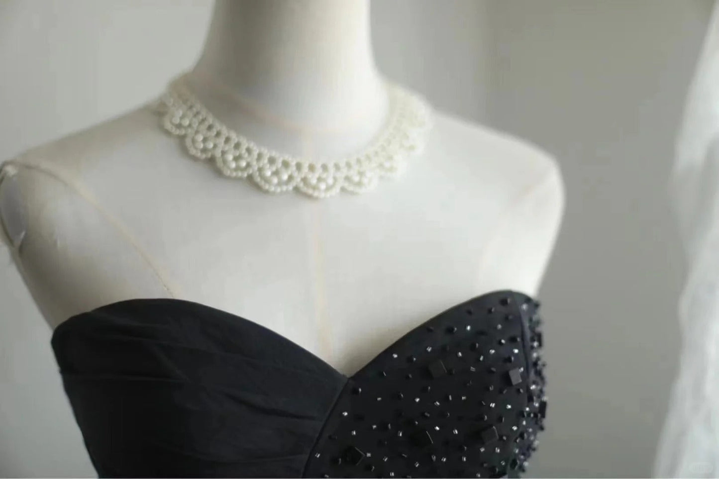 Black Vintage Cute Elegant Exquisite Sweetheart Neckline Pleated Short Princess Taffeta Homecoming Dress Prom Dress Evening Dress Party Dress gh4167