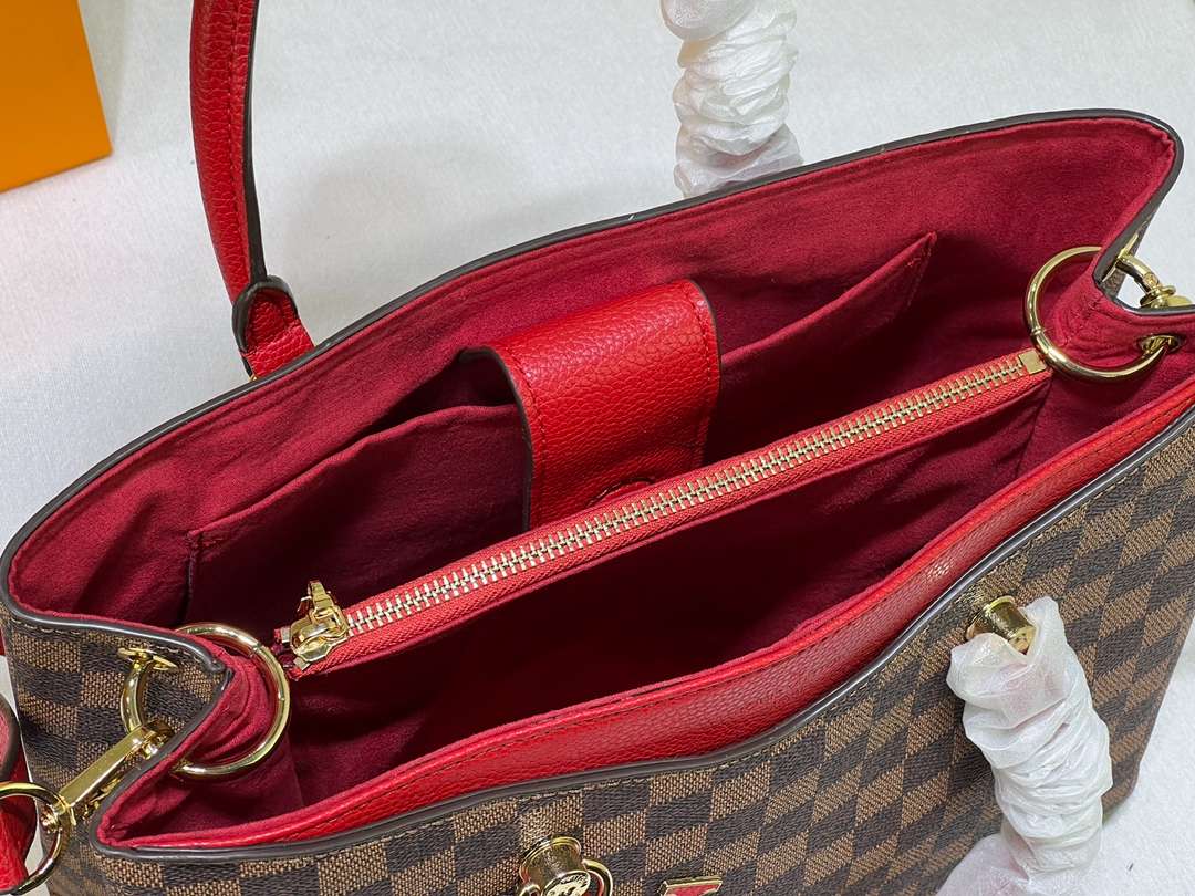 Louis Vuitton Damier Ebene Canvas Lv Riverside Tote