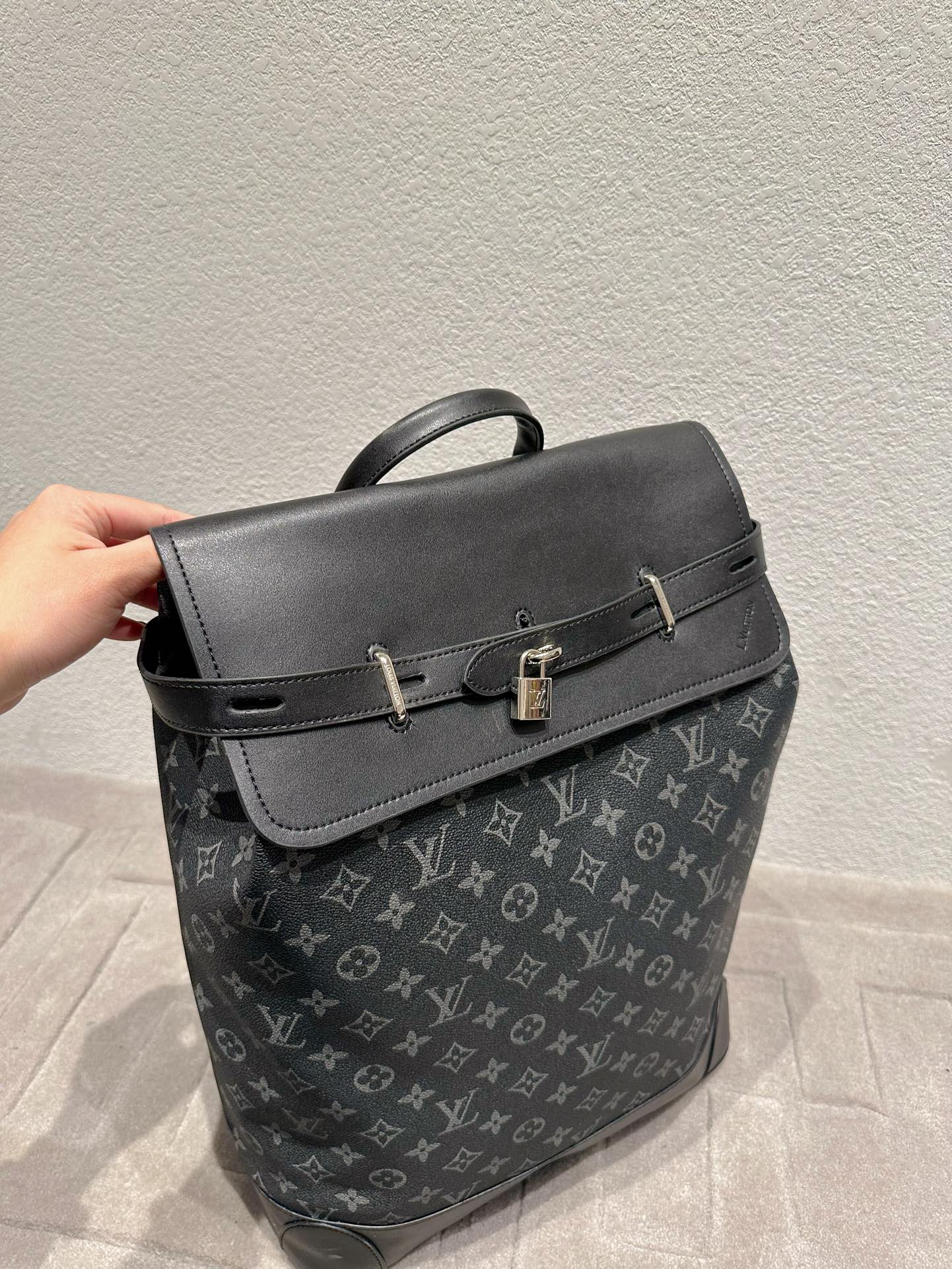 Louis Vuitton Monogram Eclipse Steamer Backpack