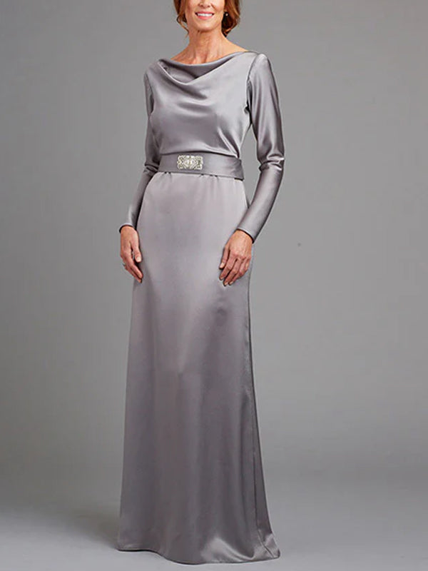 Off-shoulder Mesh Maxi Dress