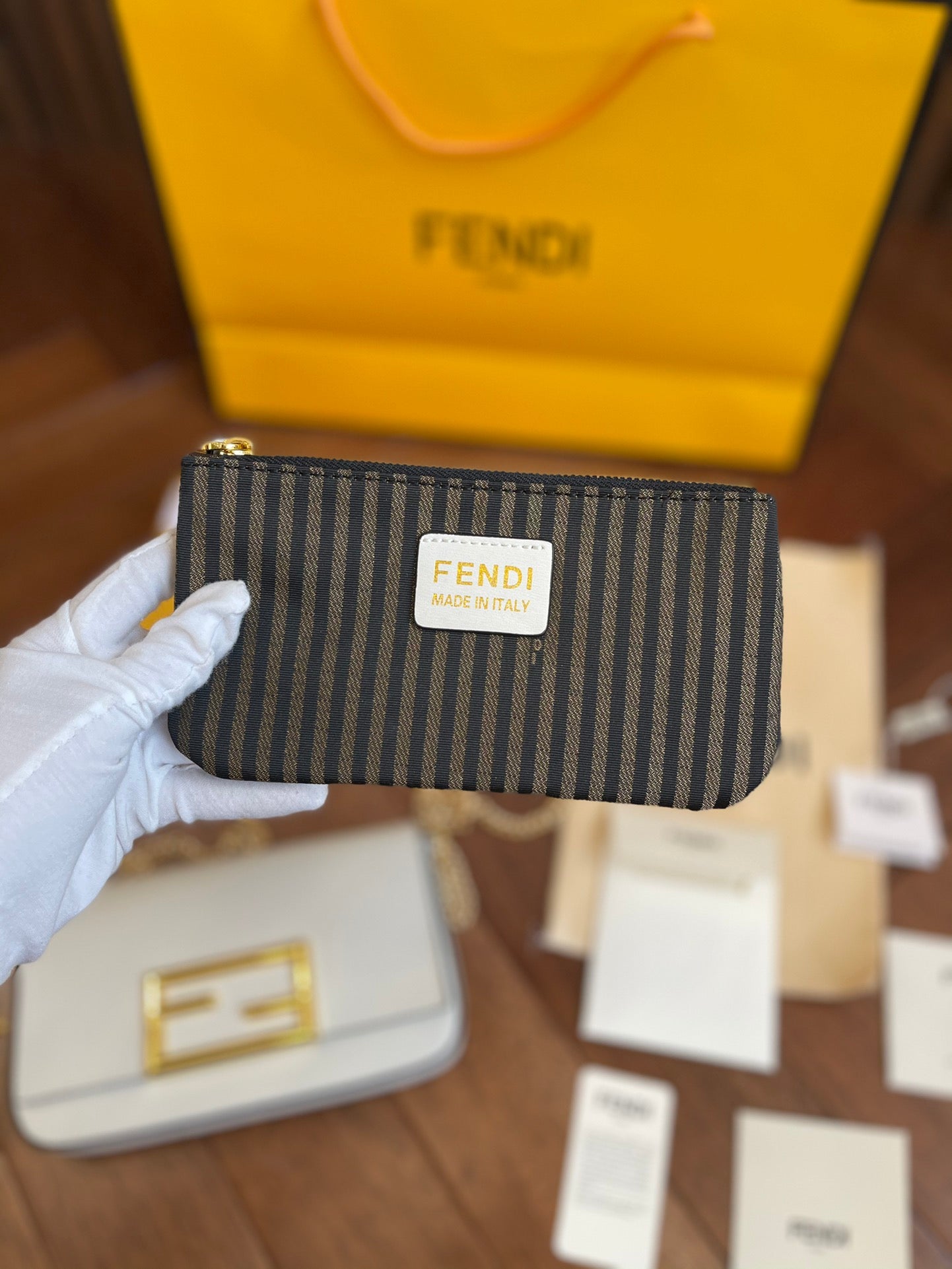 Fendi Wallet On Chain With Pouches Bags