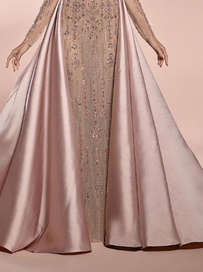 Beaded Simple Exquisite Women's Gowns