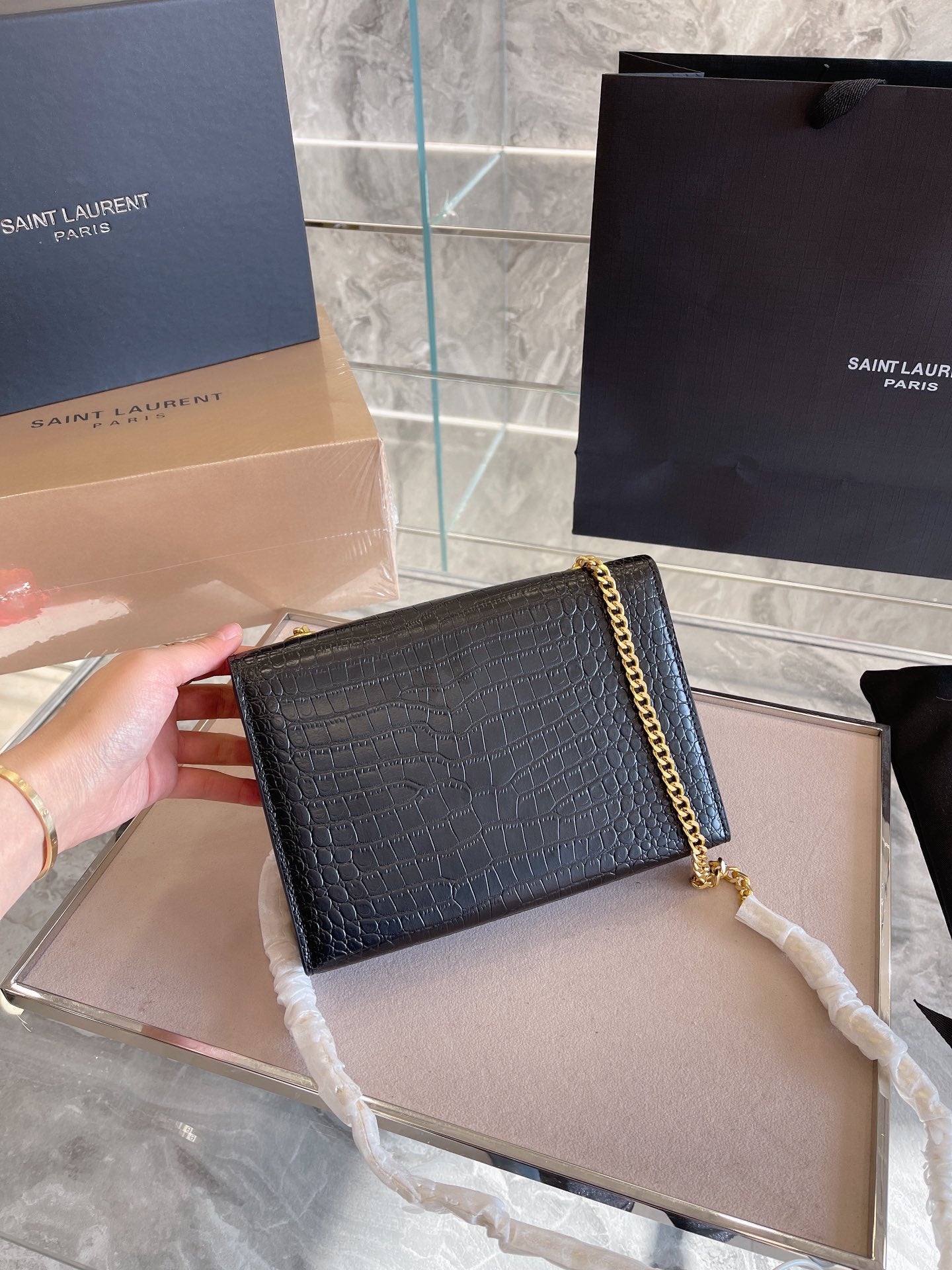 Saint Laurent Kate Medium Tassel Shoulder Bag Women