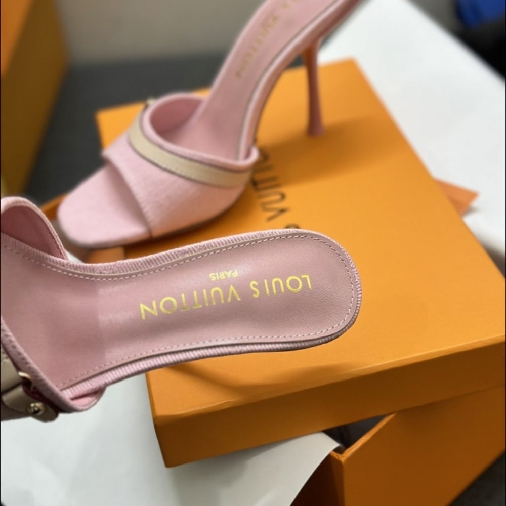 LOUIS VUITTON 6AM MULE ROSE 1ADIFX