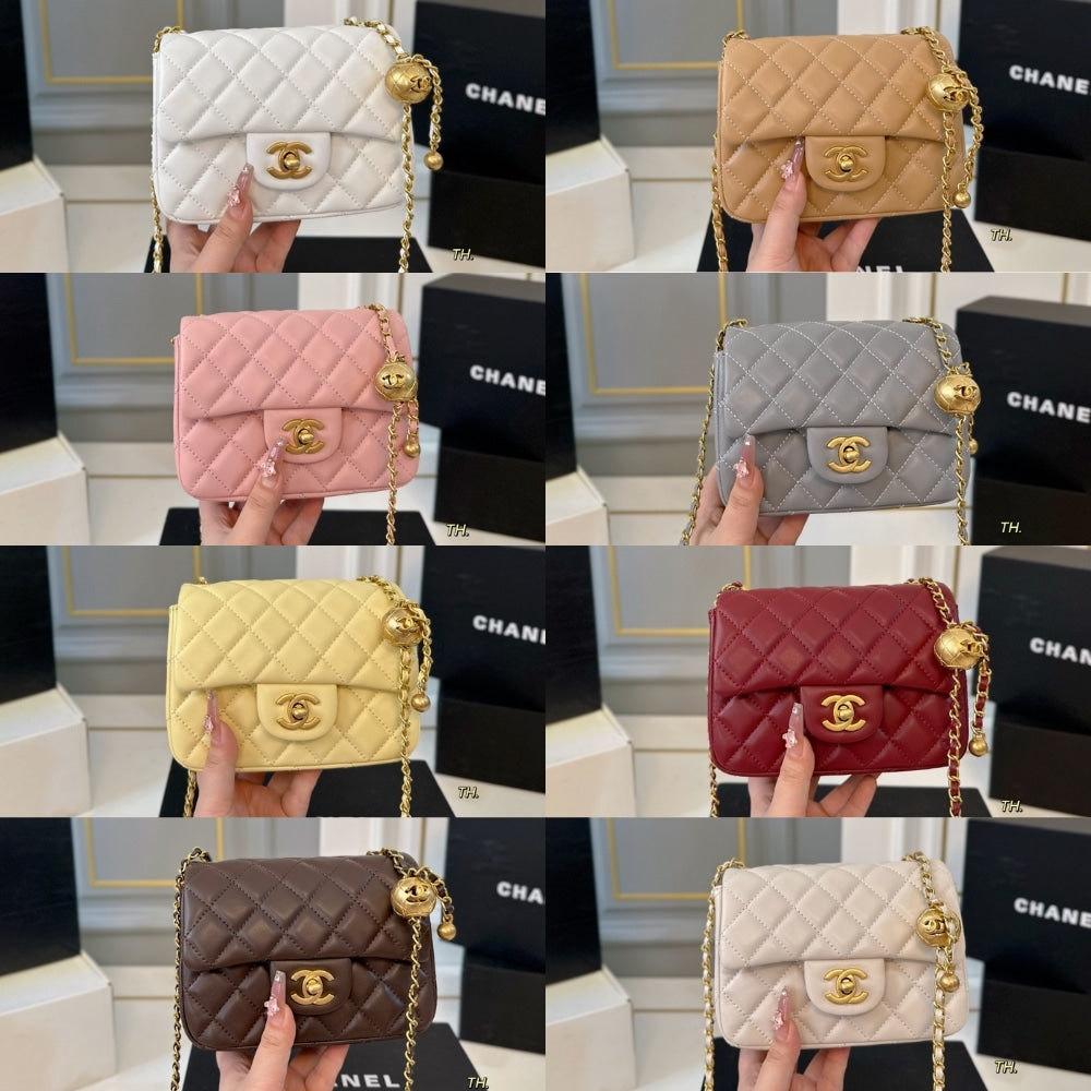 CHANEL CLASSIC MINI CROSSBODY BAG BLACK 16CM A35200 Y04059 94305