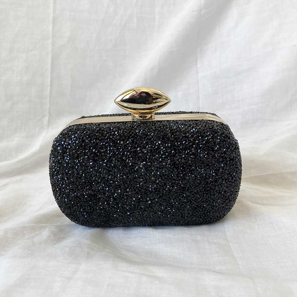Diane von Furstenberg Crystal Evil Eye Clutch