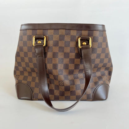 Louis Vuitton Damier Ebene Canvas and Leather Hampstead PM Bag