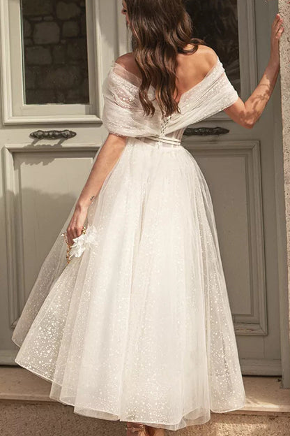 loveedsTM-Raglan sleeves V-neck dress midi dress