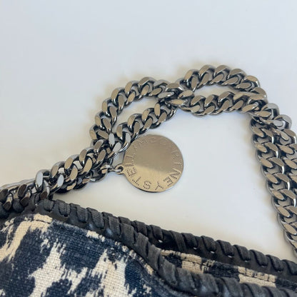 Stella McCartney animal fabric print large fallabela shoulder bag