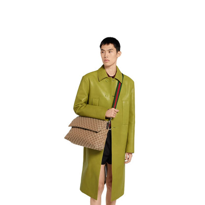 GUCCI  Medium GG crossbody bag with Web