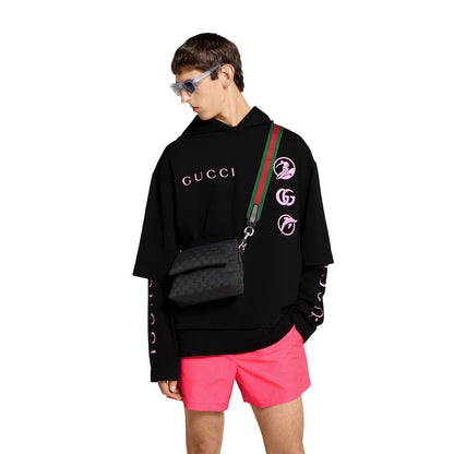 GUCCI  Small GG crossbody bag with Web