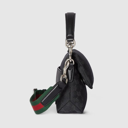 GUCCI  Small GG crossbody bag with Web