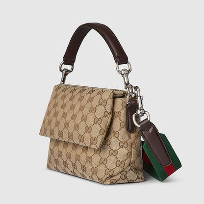GUCCI  Small GG crossbody bag with Web