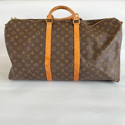 Louis Vuitton monogram Keepall Bandouliere 55” bag