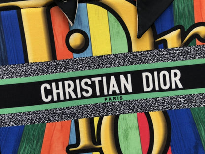 Dior Mini Dior Bag Black Strass Cannage Satin Women