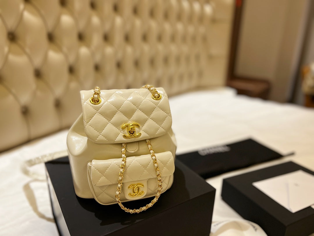 Chanel Mini Duma White