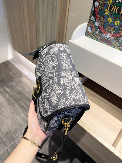 Dior Medium Bobby Bag Blue