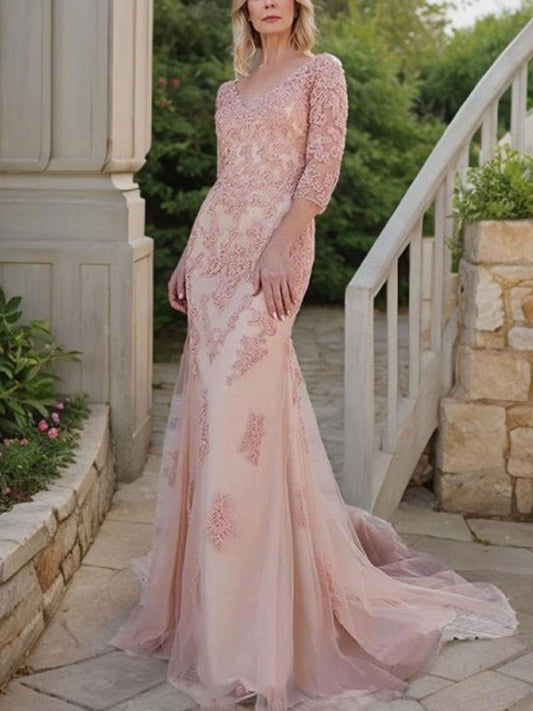 Elegant Wrap Hip Tail Women's Dress