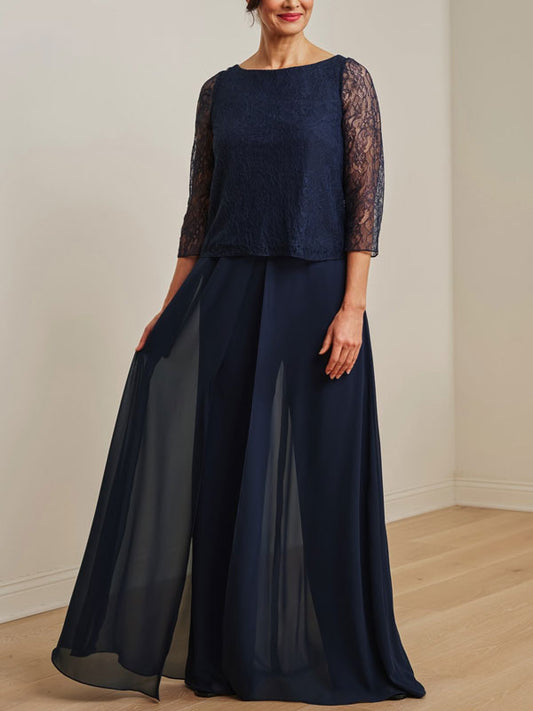 Easy and Elegant Chiffon Comfort Women's Dress