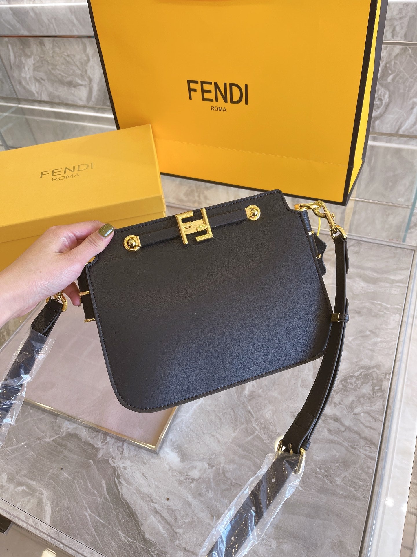 Fendi Touch  Shoulder Bag