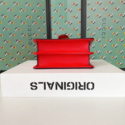 Gucci Interlocking Leather Chain Crossbody