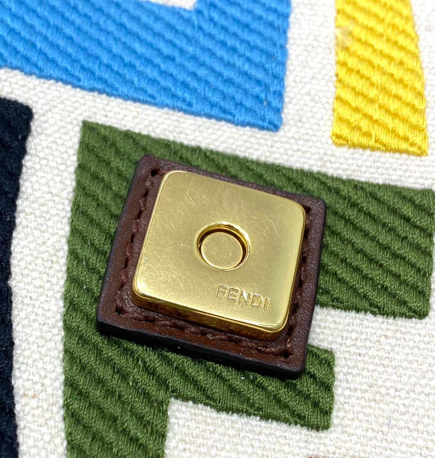 Fendi FF Vertigo Canvas Baguette Bag 8BR600 Multiple colors