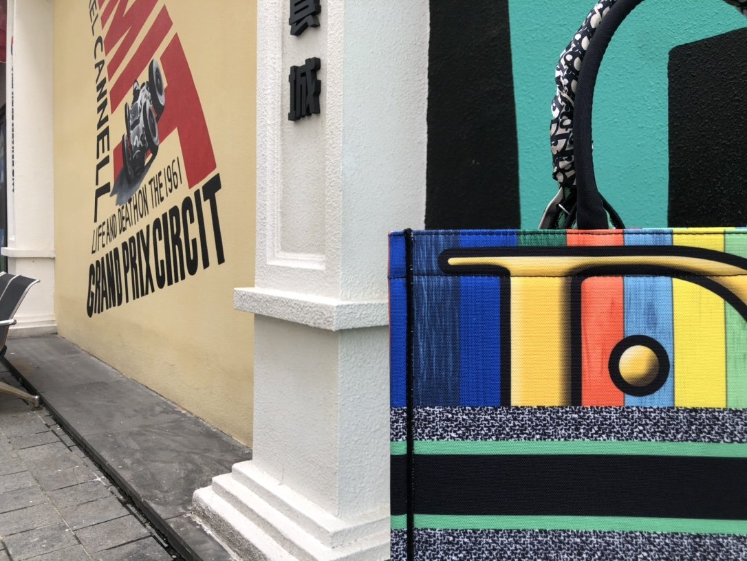 Dior Mini Dior Bag Black Strass Cannage Satin Women