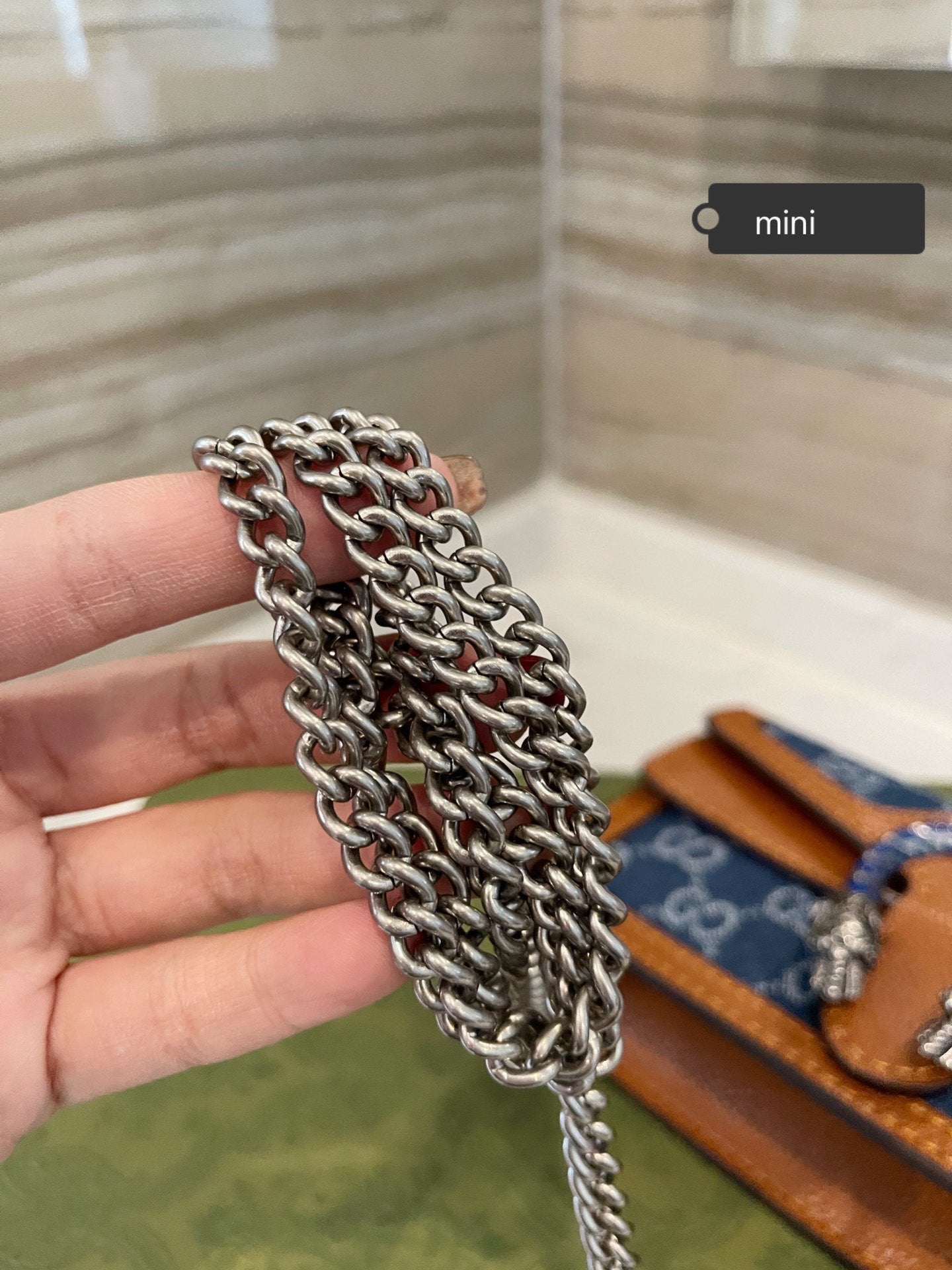 GUCCI Dionysus GG  Super Mini crossbody Bag