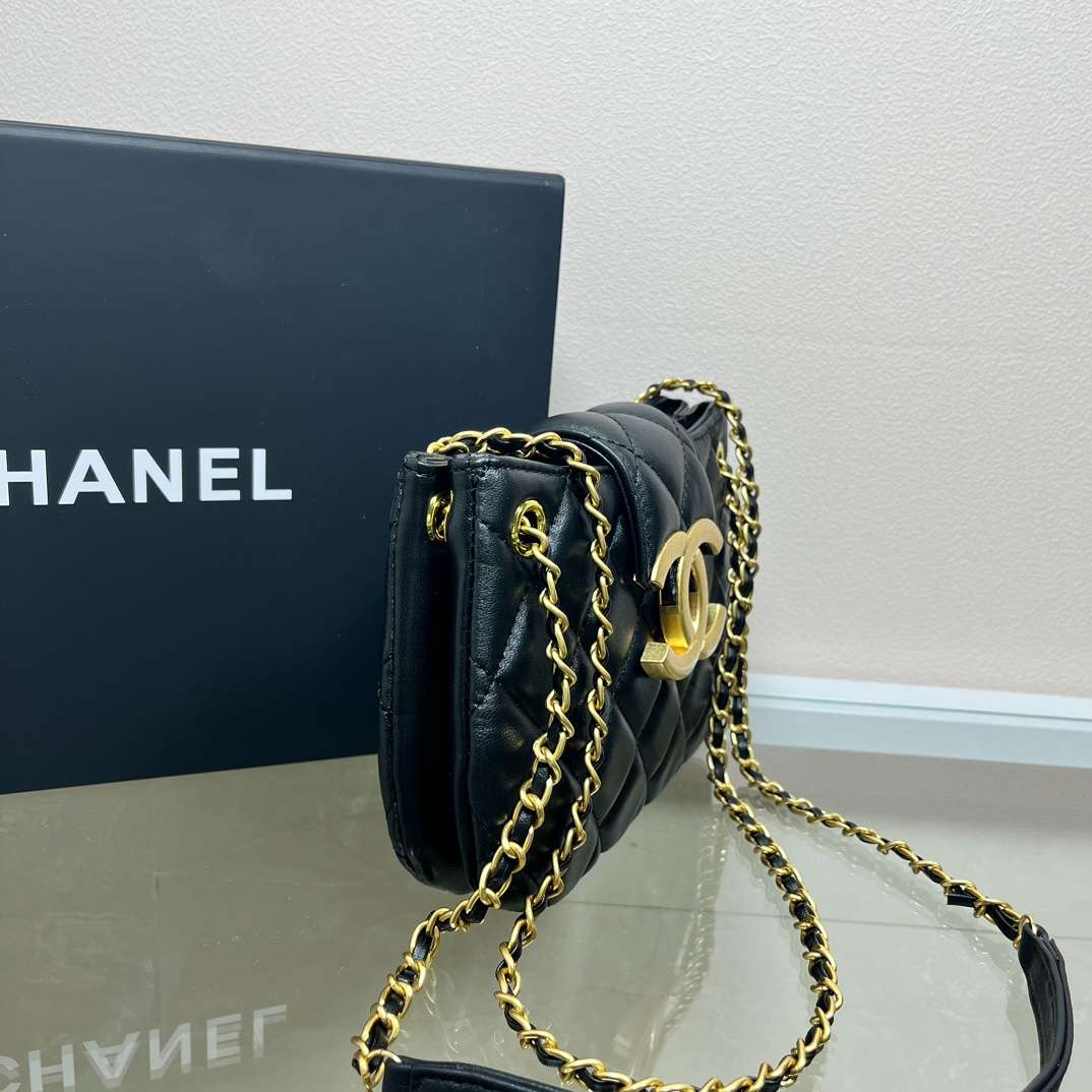 Chanel 24C Big Logo Hobo Bag
