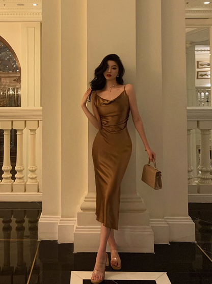 Sexy Mermaid Spaghetti Straps 18th Birthday Dress Party Gown Birthday Outfits Birthday Dress Ideas For Women DP2320