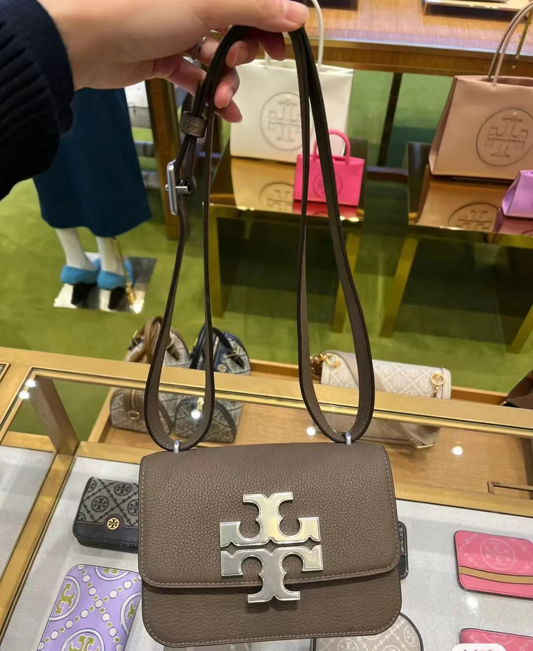 Tb New Gold Brick Bag