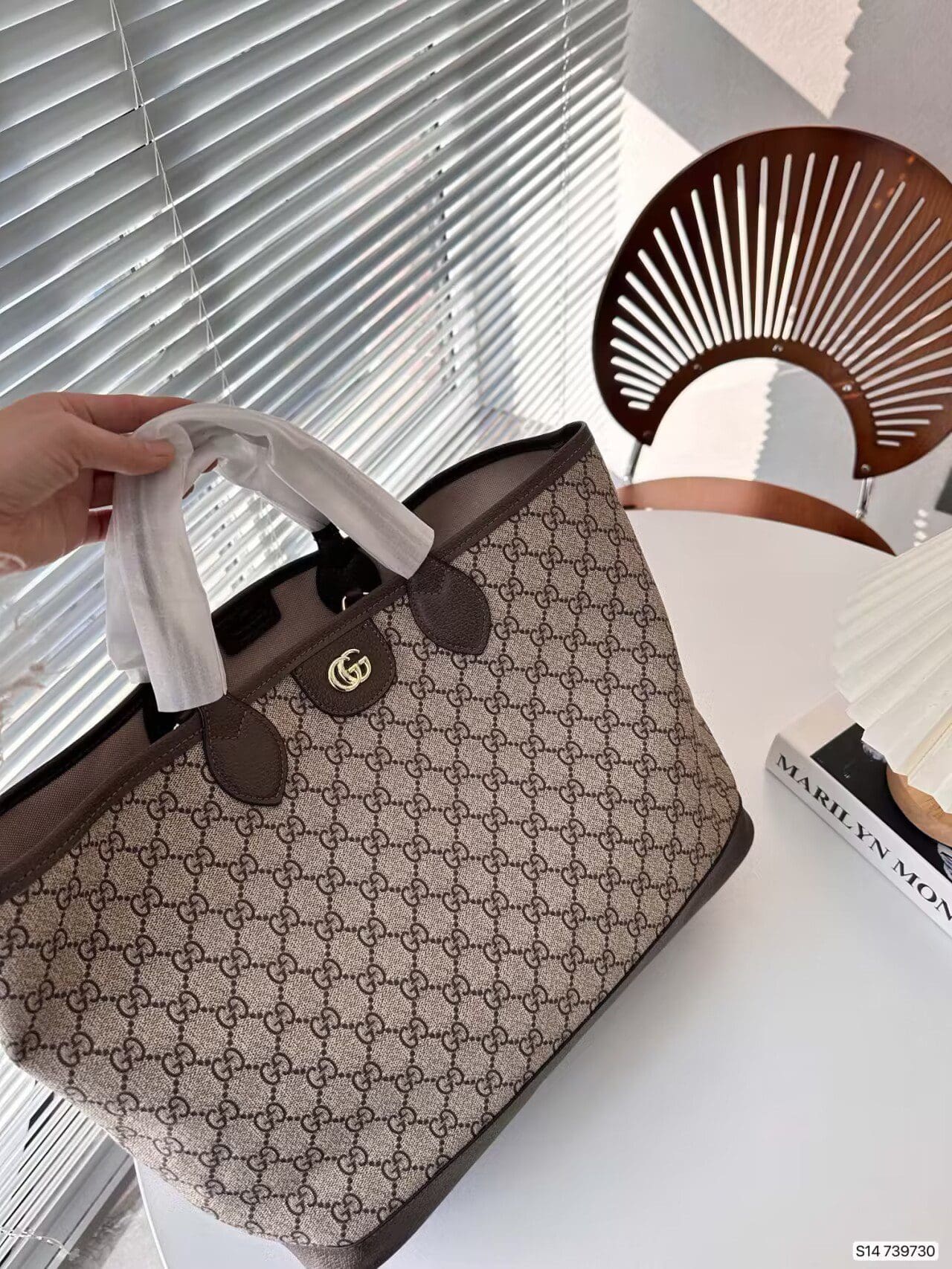 GUCCI OPHIDIA MEDIUM TOTE BAG