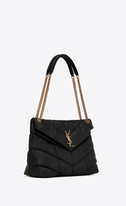 Saint Laurent PUFFER MEDIUM BAG IN QUILTED NAPPA LEATHER