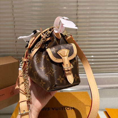 LV ODYSSEY BAG MONOGRAM BROWN 27CM M25085