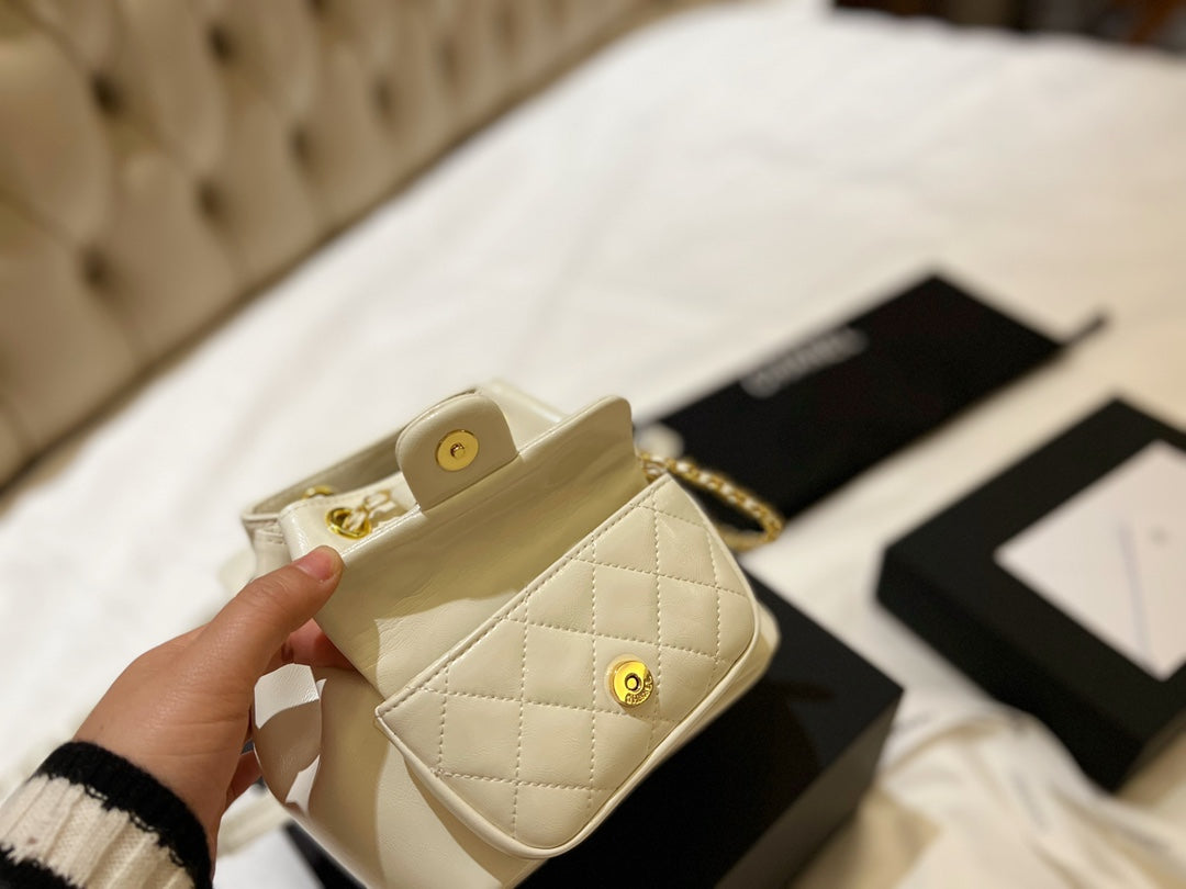 Chanel Mini Duma White
