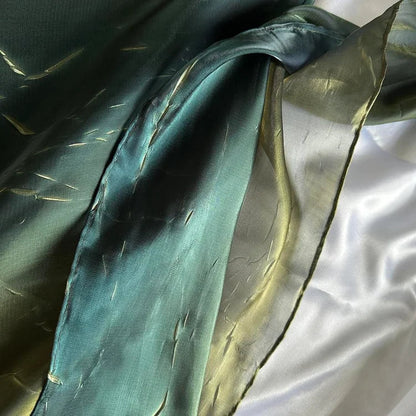 Green Elegant Exquisite Beaded Long Chiffon Ball Gown Evening Gown Party Dress gh4235