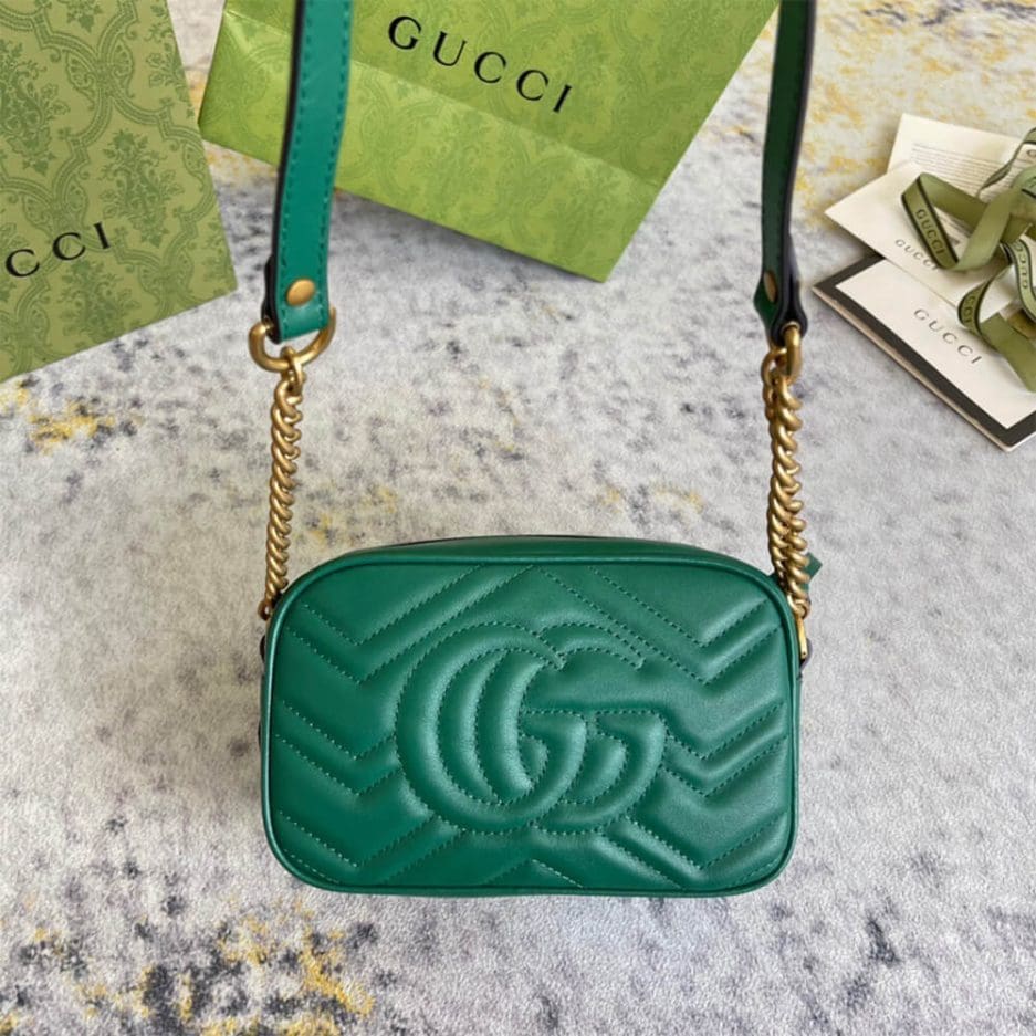 GUCCI Marmont matelasse mini bag