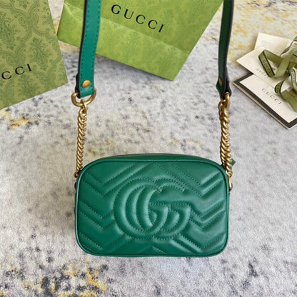 GUCCI Marmont matelasse mini bag