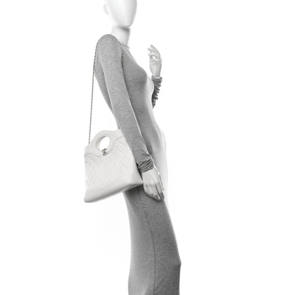 Chanel  Shiny Lambskin Quilted Small 31 Shopping Bag