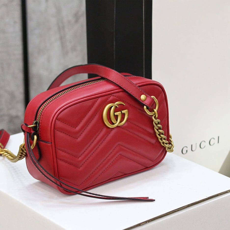 GUCCI Marmont matelasse mini bag