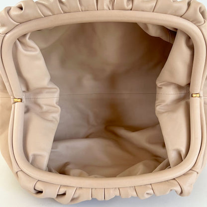 Bottega Veneta Tan Leather The Pouch Clutch