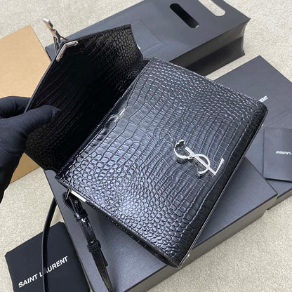 Authentic Saint Laurent CASSANDRA Top Handle Bag 578000  24×20x11cm