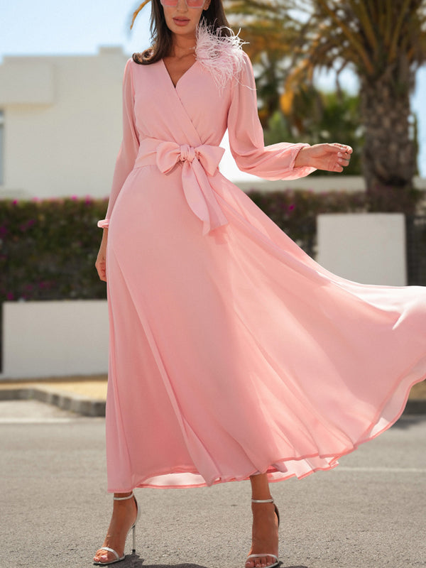 Light And Elegant Chiffon Charm Women's Dress