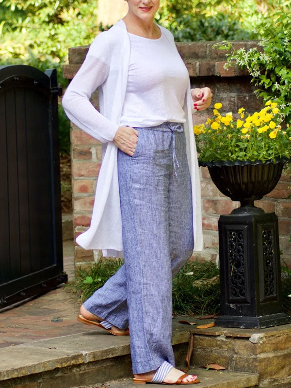 Cotton and Linen Airy and Comfortable Women's Pant