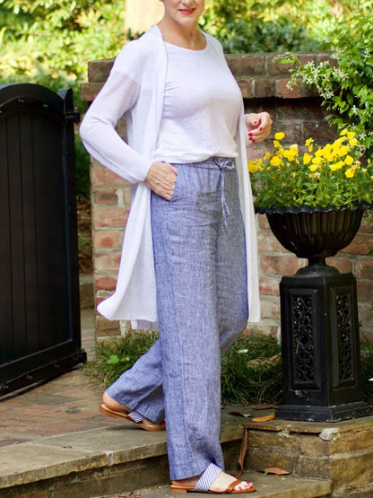 Cotton and Linen Airy and Comfortable Women's Pant